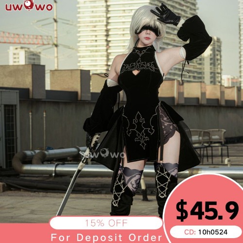 【In Stock】Uwowo NieR Reincarnation 10H YoRHa Sentinel Savior Cosplay Costume - 【In Stock】S
