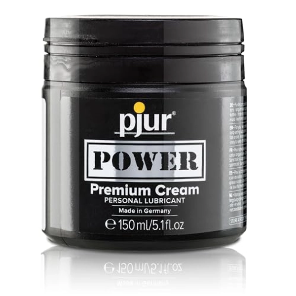 pjur POWER - Lubricante de fisting con fórmula cremosa para sexo muy intenso- Para juguetes y consoladores grandes (150ml)