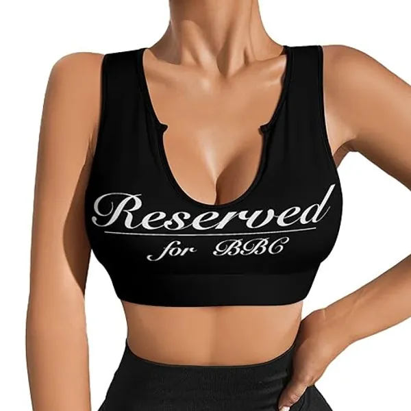 You Had Me at Pizza Womens Sports Bras Outfits Gym Yoga Tank Crop Tops Workout - Small - Black-16