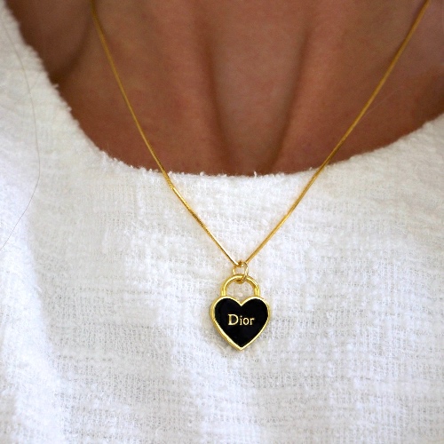J’adore Amour Noir Necklace | Default Title