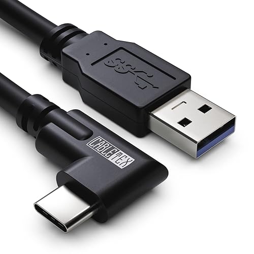 CABLETEX 5M Link Kabel kompatibel mit Oculus Quest 2, Meta Quest 3, PICO 4, PSVR2 - Highspeed USB 3.2 auf USB C Kabel für Virtual Reality Gaming PC VR