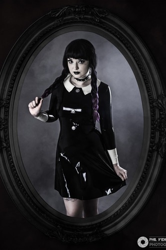Wednesday Addams Inspired Dress | Catalyst Latex