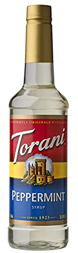 Torani Syrup, Peppermint, 25.4 Ounces (Plastic Bottle)