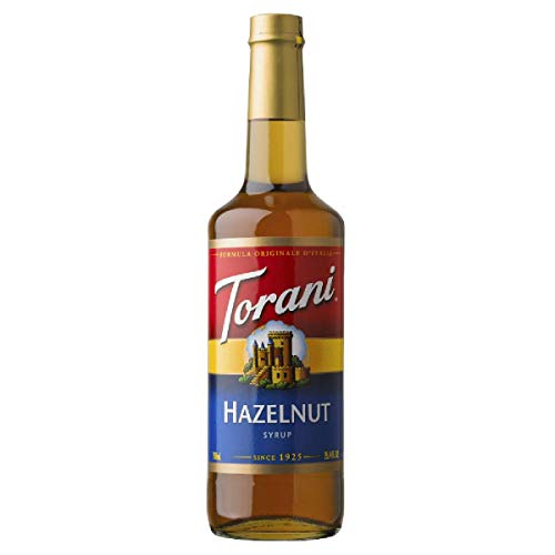 Torani Hazelnut Syrup, 750 ml - Hazelnut - 25.4 Fl Oz (Pack of 1)