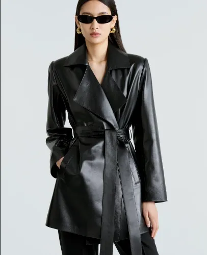 Belted Ladylike Jacket