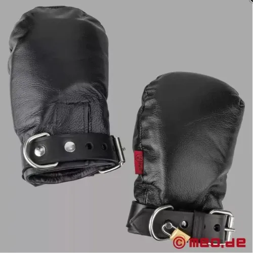 Padded Leather Mitts | MEO