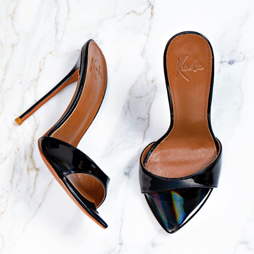 BLACK RAINBOW MULE | Kandee