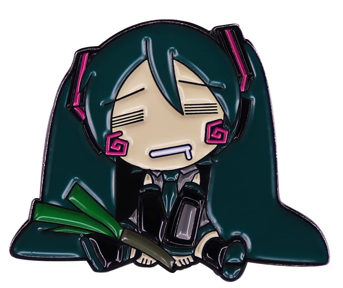 Amasukami Anime Characters Chibi Vocaloid Badge