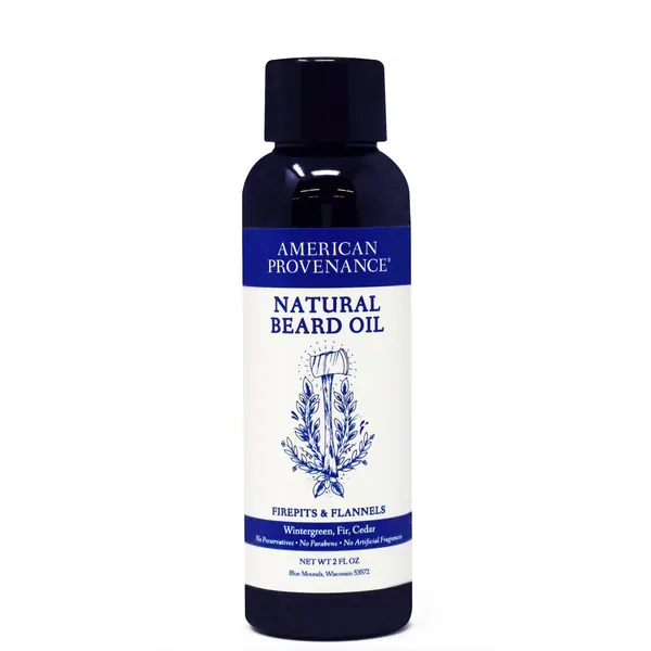 Natural Beard Oil | 2 fl oz by American Provenance - Wintergreen & Cedar
