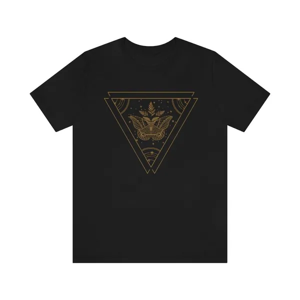 Celestial Moth Shirt - Black / 3XL
