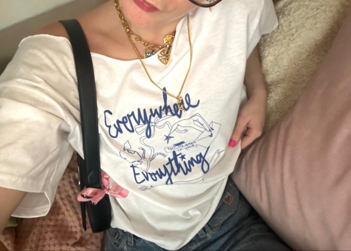 shirt everywhere everything - noah kahan and gracie 