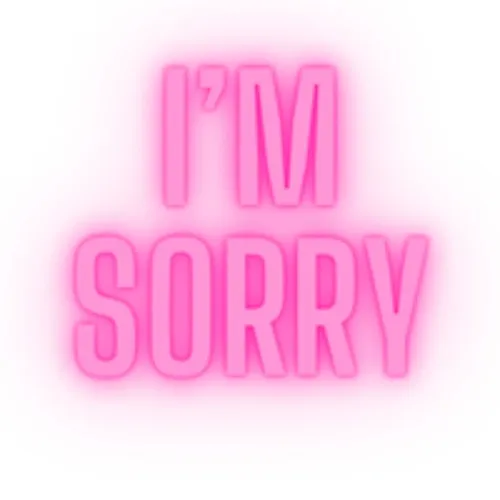 I am so sorry 
