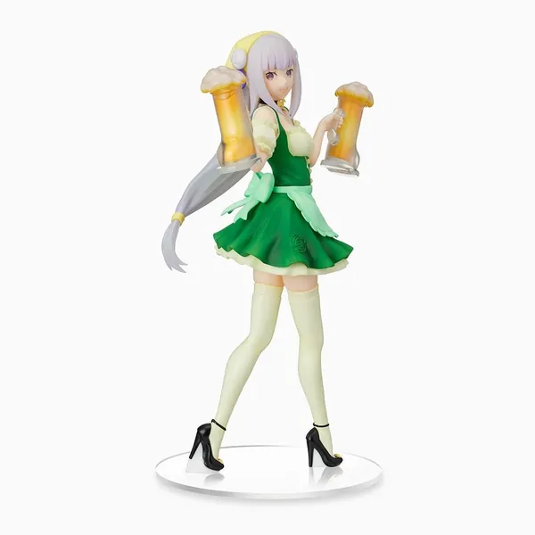 Re:Zero kara Hajimeru Isekai Seikatsu - Emilia - SPM Figure - Oktoberfest Ver. (SEGA) - Brand New