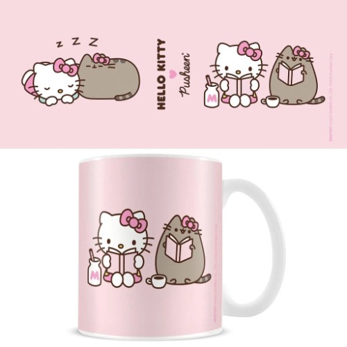 Hello Kitty x Pusheen Mug Sleepy Cats Mug