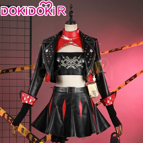 【Pay $1 More Get Cocktail Shaker】【Size XS-2XL】DokiDoki-R Game Zenless Zone Zero Cosplay Burnice Whita Costume ZZZ | Costume Only-M-Order Processing Time Refer to Description Page