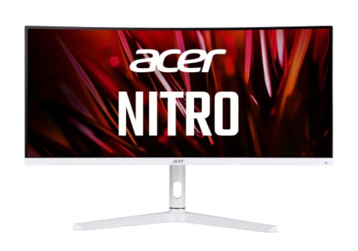Acer Nitro XZ306C Xwmiiiphx 29.5" 1500R Curved Zero-Frame UWFHD (2560 x 1080) VA Gaming Monitor | AMD FreeSync Premium | Up to 200Hz | 1ms VRB | Display Port, 1 x HDMI 2.0 & 2 x HDMI 1.4 Ports - UWFHD - 29.5-inch