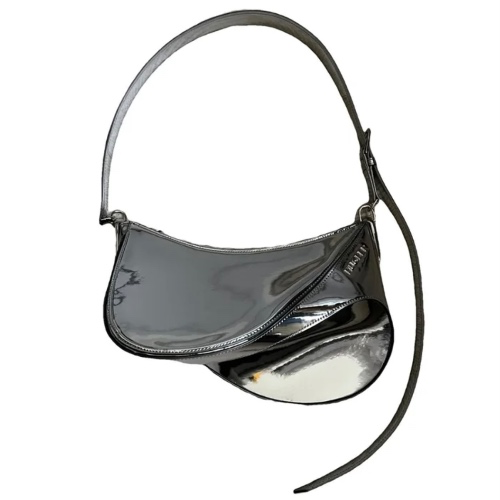 Mugler Chrome Leather Handbag