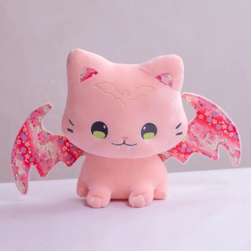 Caleb - Kawaii Bat Cat Plush Toy - 2 / 30cm