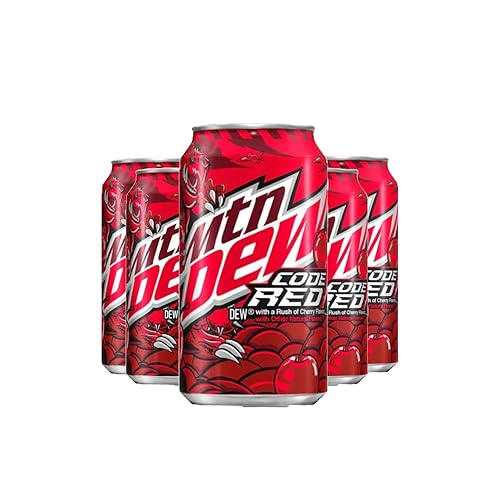 Mountain Dew Code Red 12 Pack - 12 x 355ml Dosen