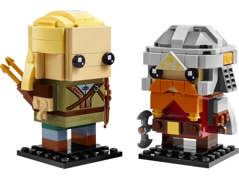 Legolas et Gimli™ 40751 | BrickHeadz | Boutique LEGO® officielle FR 