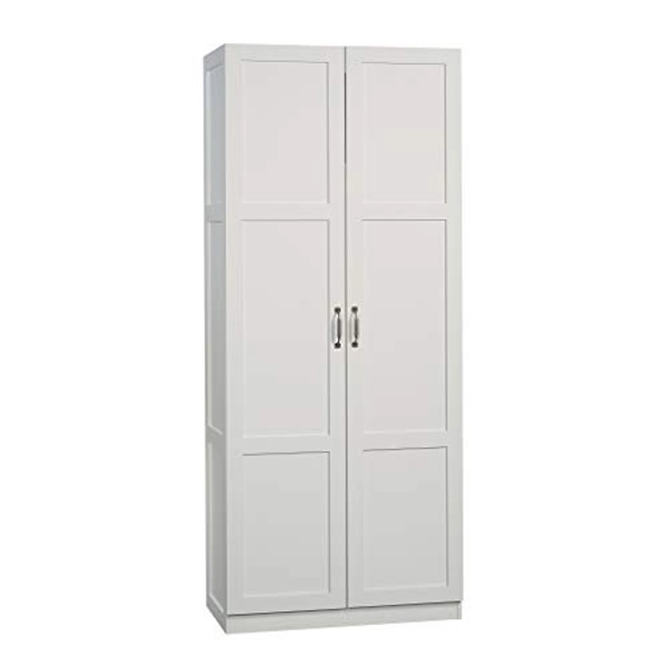 Sauder Select Storage Pantry cabinets, L: 29.69" x W: 16.34" x H: 70.10", White finish
