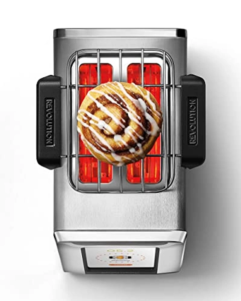 Revolution Toaster Warming Rack for Revolution Toasters, Warm Up Croissants, Buns, Muffins, Pastries, Cookies, Pizza & More