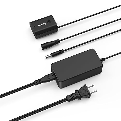 SmallRig NP-FZ100 A7S III Dummy Battery Power Supply Adapter Kit for Sony A7 III, A7 IV, A7S III, A7R III, A7R IV, A7R V, A7C, A1, A9, A9 II, A6600, A6700, FX3, FX30, ZV-E1 Cameras - 4268