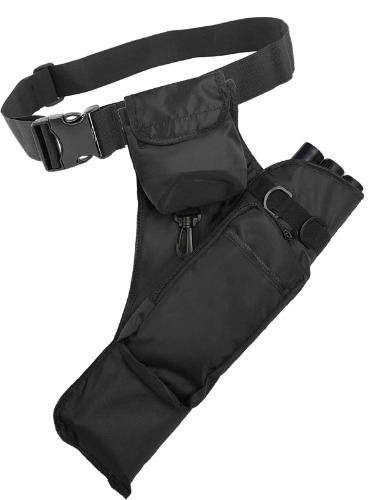 Ltvystore Archery Bag Outdoor Canvas Arrow Quiver Hunting Four Tube Archery Bag Waist Span Archery Accessories Archery Bag