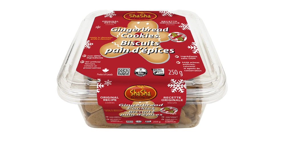 ShaSha Gingerbread Cookies, 250 Grams
