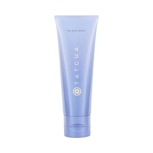 TATCHA The Rice Wash | Soft Cream Facial Cleanser Washes Away Buildup Without Stripping Skin For A Luminous Complexion 4 oz - Unscented - 4 Ounce (Pack of 1)