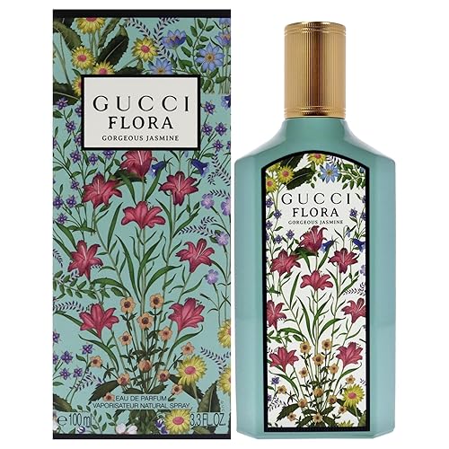 Gucci Flora Gorgeous Jasmine for Women - 3.3 oz EDP Spray - Floral,Rose,Sandalwood - 3.3 Fl Oz (Pack of 1)