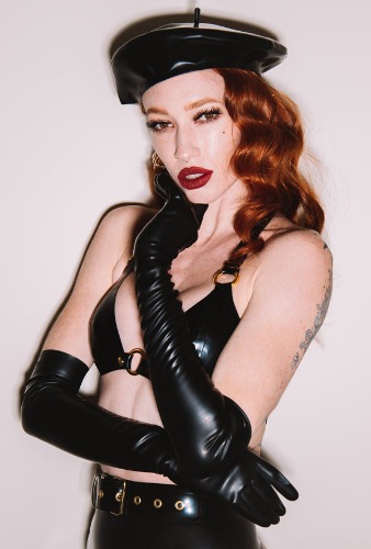 Latex Beret | Small/57cm / Black