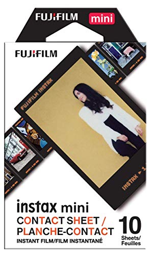 Fujifilm Instax Mini Contact Sheet Film - 10 Exposures - 10 Exposures - Contact Sheet