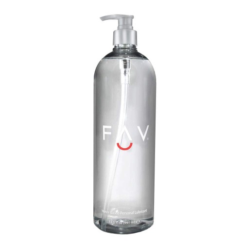 FAV Water Based Luxury Personal Lubricant, 33.5 Fl Oz - 33.5 Fl Oz (Pack of 1)