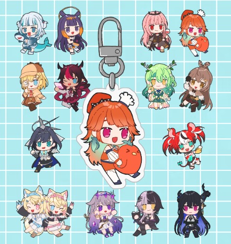 Hololive EN Phone Charms - Takanashi Kiara