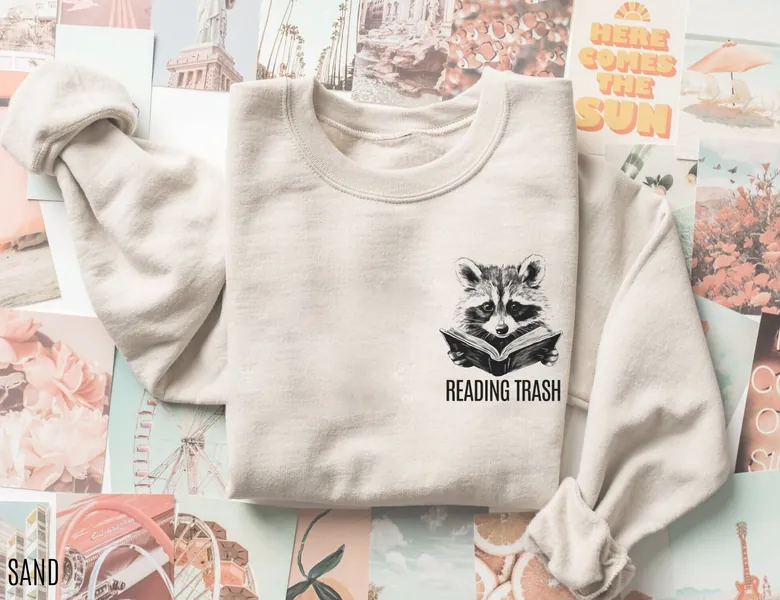 Reading Trash Sweatshirt, Smut Reader Sweater, Smut Lover Gift, Bookish Sweatshirt, Smut Gift, Smut Sweatshirt, Spicy Book Shirt, Bookworm