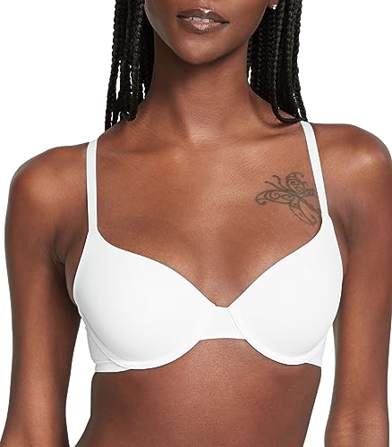 Victoria's Secret Demi Bra, T Shirt Collection, Bras for Women (32A-38DDD) - White - 34C