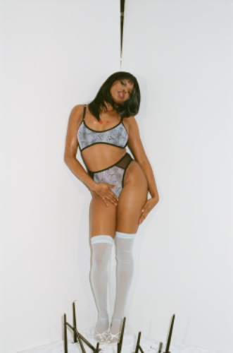 NIKI BRA AND PANTY SET - SNAKE | l