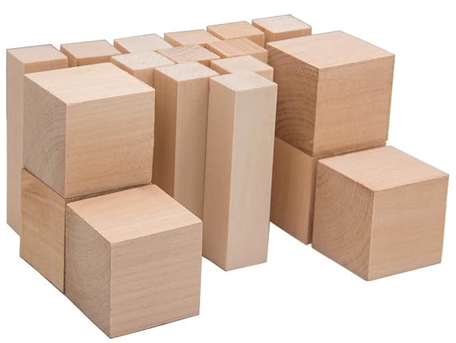 Beavercraft 18 PC Wood Blocks for Carving
