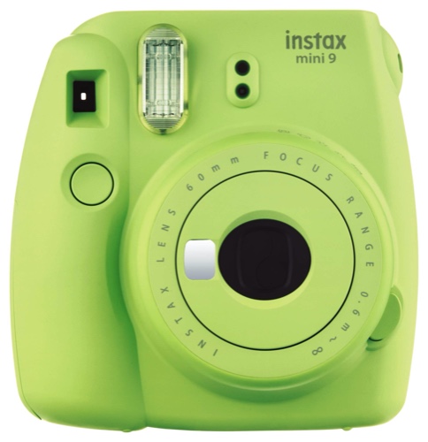 Fujifilm Instax Mini 9 Instant Camera, Lime Green - Lime Green Base