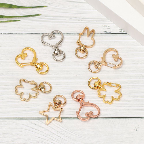 Ring Gantungan Kunci Keychain Lobster Clasp Kait Tas Variasi Tebal - Moon, KC Gold di Iradna | Tokopedia