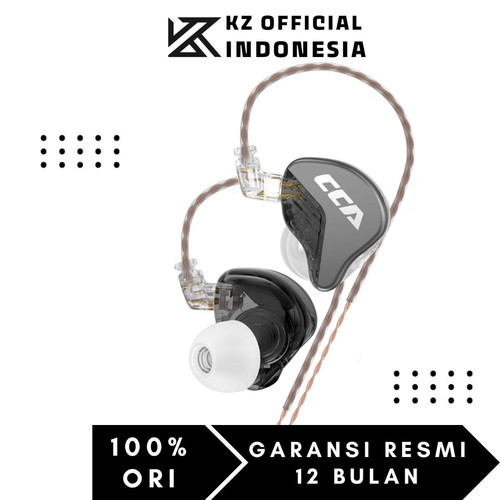 Promo CCA CRA Single Dynamic Driver HiFi Earphone with mic - Abu-abu di Knowledge Zenith Store | Tokopedia