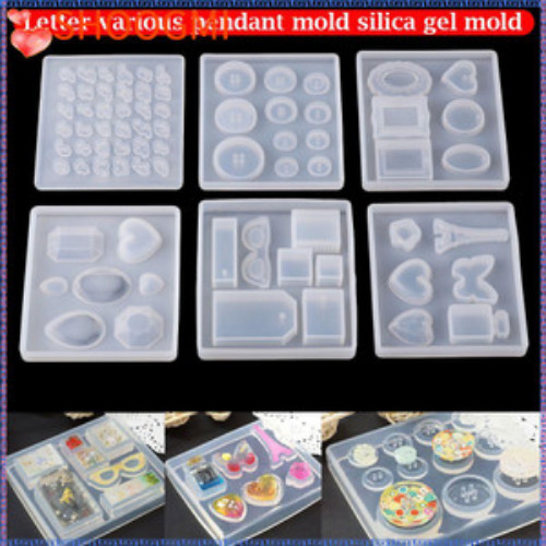 Shoogmi Cetakan Resin Tetes Lem Epoxy Handmade Craft Keychain Mold di alanfahri | Tokopedia