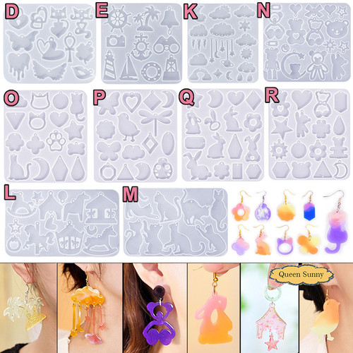 Cetakan Pendant BANYAK MOTIF Kupu Jangkar Kemudi Sayap Hati Love Kucing Awan Melodi Bulan Bintang Mold Resin Cetakan Anting Gantungan Kunci Pendant Bandul Kalung Gelang Cetakan Silikon - KODE O di Queen Sunny | Tokopedia
