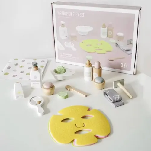Wooden Skincare set