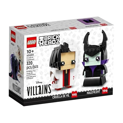 Lego Brickheadz Cruella and Maleficent 40620 - Multicolored