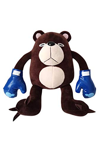 Lixinya Anime Jujutsu Kaisen Gojo Satoru Curse Skeleton Toy Doll 25cm Plush Brown Bear