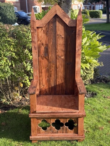 Wooden Story Telling Chairs/ Thrones