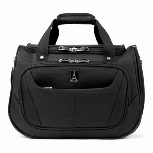 Travelpro Maxlite 5 Softside Lightweight Underseat Carry-On Travel Tote, Overnight Weekender Bag - Tote Black - Carry-on 18-Inch