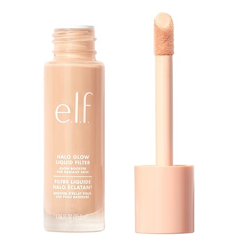 e.l.f. Halo Glow Liquid Filter, Complexion Booster For A Glowing, Soft-Focus Look, Infused With Hyaluronic Acid, Vegan & Cruelty-Free, 1 Fair - 1 Fair